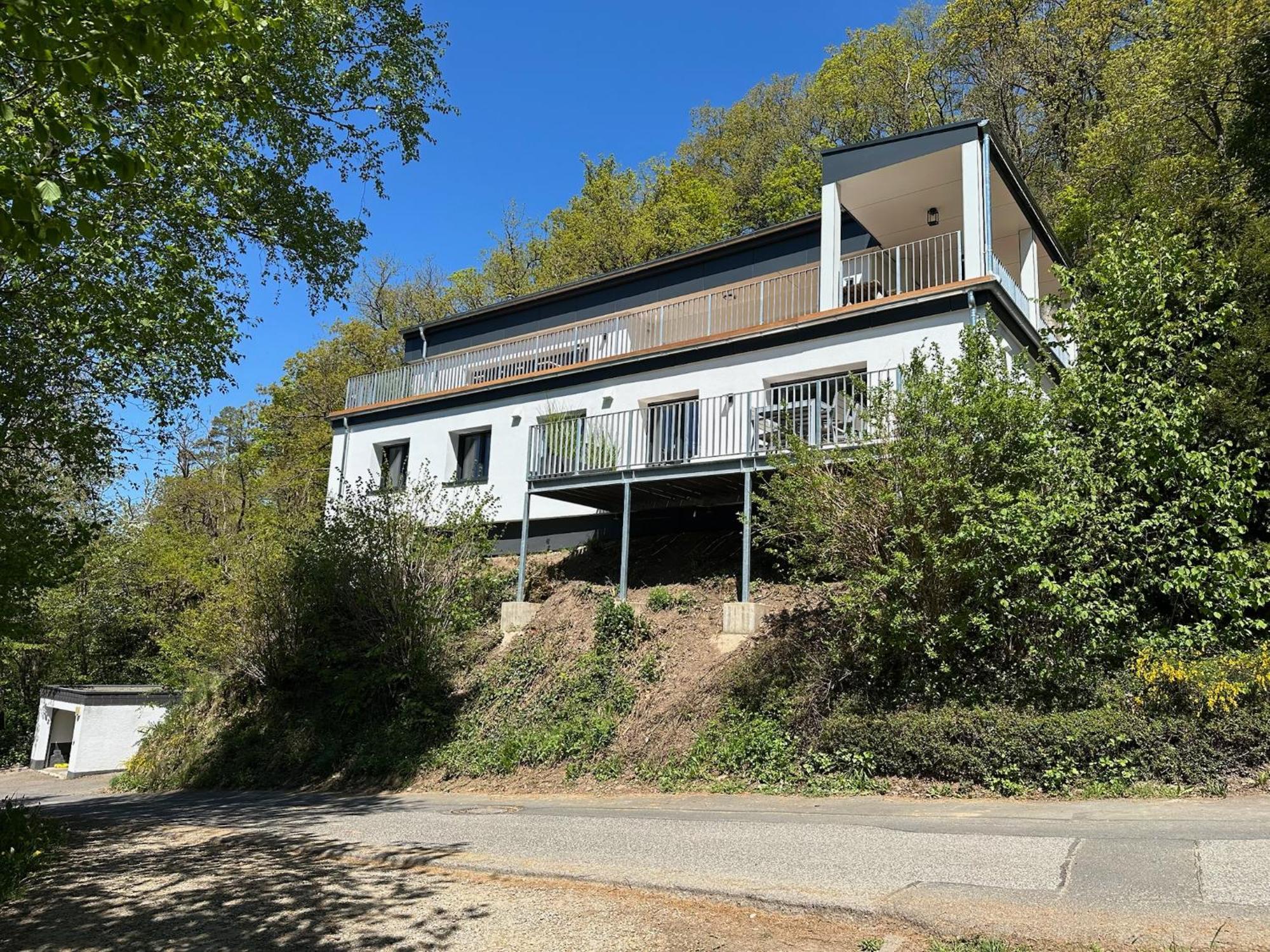 Villa Holgenbach - Penthouse- Und Ferienwohnung Im Nationalpark Eifel 施莱登 外观 照片